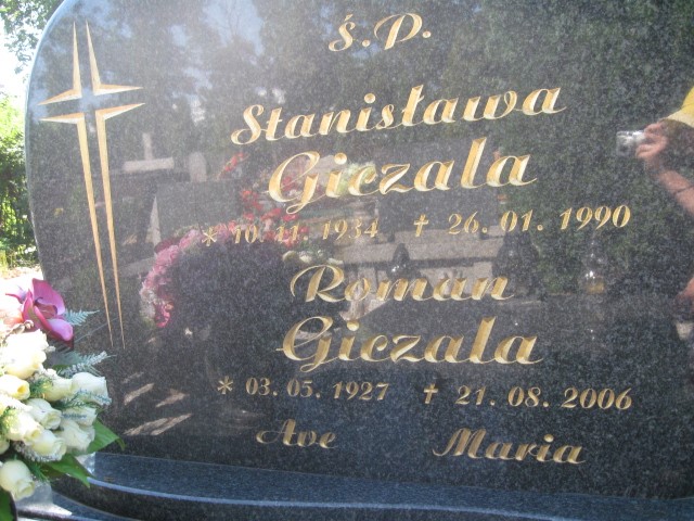 Roman Giczala 1927 Legnica - Grobonet - Wyszukiwarka osób pochowanych