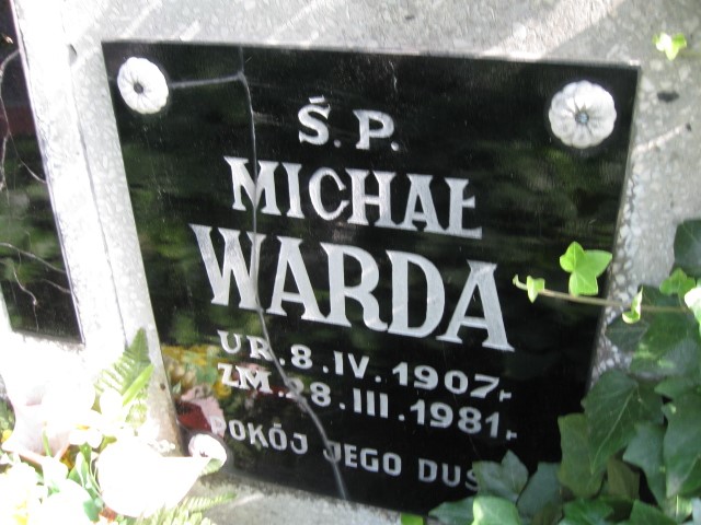 Michał Warda 1907 Legnica - Grobonet - Wyszukiwarka osób pochowanych