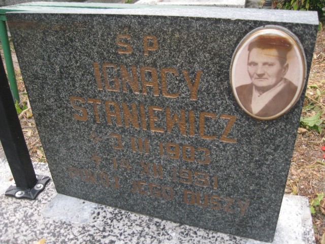 Ignacy Staniewicz 1903 Legnica - Grobonet - Wyszukiwarka osób pochowanych