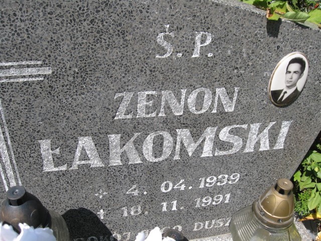 Zenon Łakomski 1939 Legnica - Grobonet - Wyszukiwarka osób pochowanych