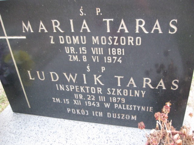 Ludwik Taras 1879 Legnica - Grobonet - Wyszukiwarka osób pochowanych