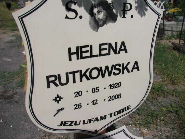 Helena Rutkowska 1929 Legnica - Grobonet - Wyszukiwarka osób pochowanych