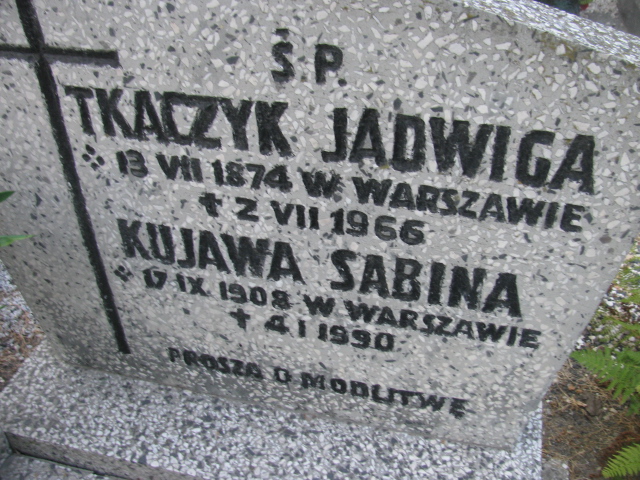 Sabina Kujawa 1908 Legnica - Grobonet - Wyszukiwarka osób pochowanych