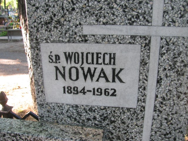 Wojciech Nowak 1894 Legnica - Grobonet - Wyszukiwarka osób pochowanych