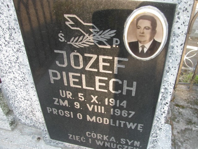 Józef Pielech 1914 Legnica - Grobonet - Wyszukiwarka osób pochowanych