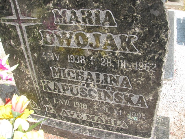 Maria Dwojak 1938 Legnica - Grobonet - Wyszukiwarka osób pochowanych