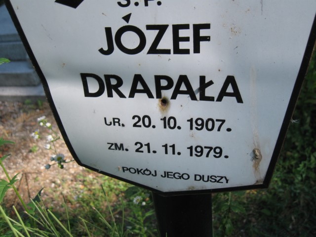 Józef Drapała 1907 Legnica - Grobonet - Wyszukiwarka osób pochowanych