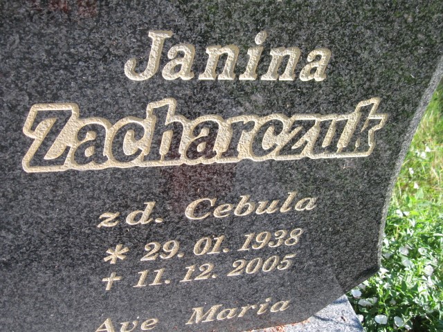 Zdjęcie grobu