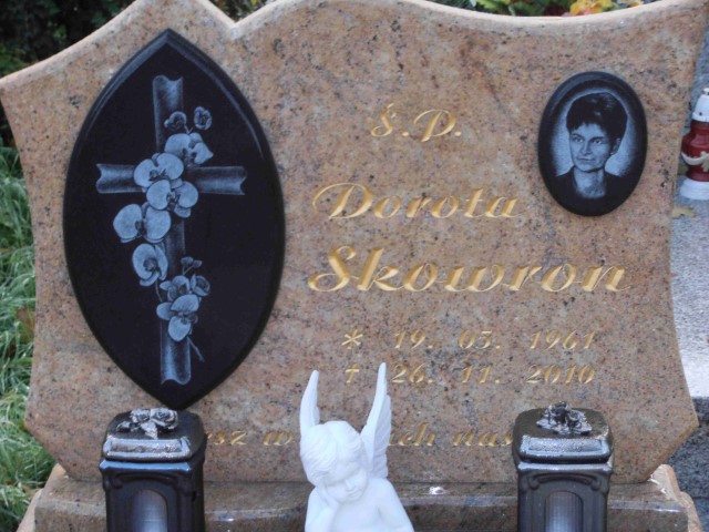Dorota Skowron 1961 Legnica - Grobonet - Wyszukiwarka osób pochowanych