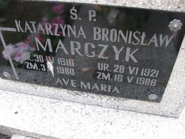 Bronisław Marczyk 1921 Legnica - Grobonet - Wyszukiwarka osób pochowanych