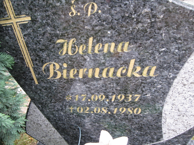 Helena Biernacka 1937 Legnica - Grobonet - Wyszukiwarka osób pochowanych