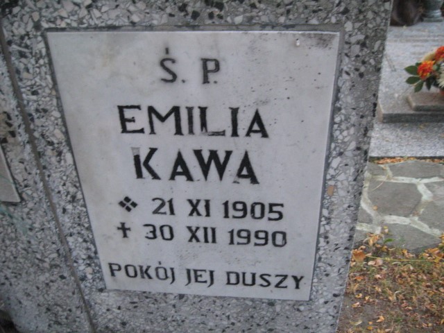 Emilia Kawa 1905 Legnica - Grobonet - Wyszukiwarka osób pochowanych