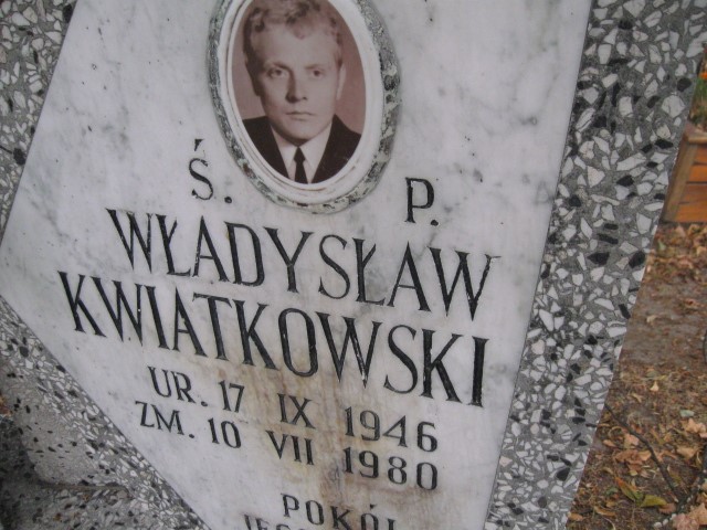 Władysław Kwiatkowski 1946 Legnica - Grobonet - Wyszukiwarka osób pochowanych