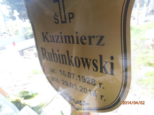 Leszek Rubinkowski 1955 Legnica - Grobonet - Wyszukiwarka osób pochowanych