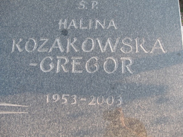 Anna Kozakowska 1922 Legnica - Grobonet - Wyszukiwarka osób pochowanych