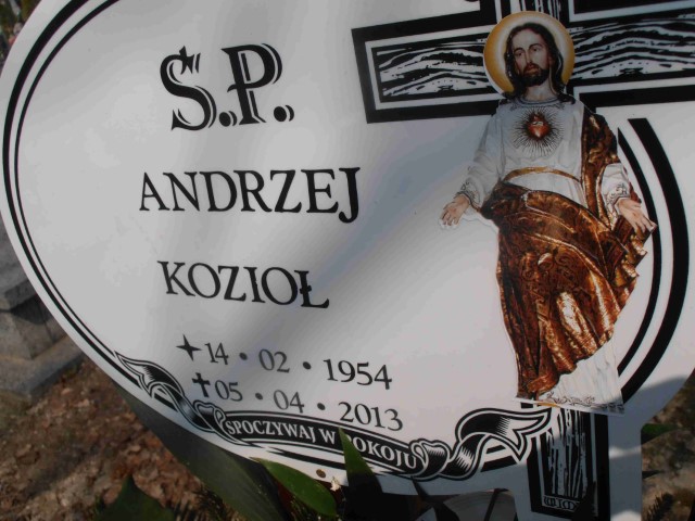 Andrzej Kozioł 1954 Legnica - Grobonet - Wyszukiwarka osób pochowanych