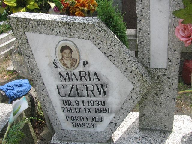 Maria Czerw 1930 Legnica - Grobonet - Wyszukiwarka osób pochowanych