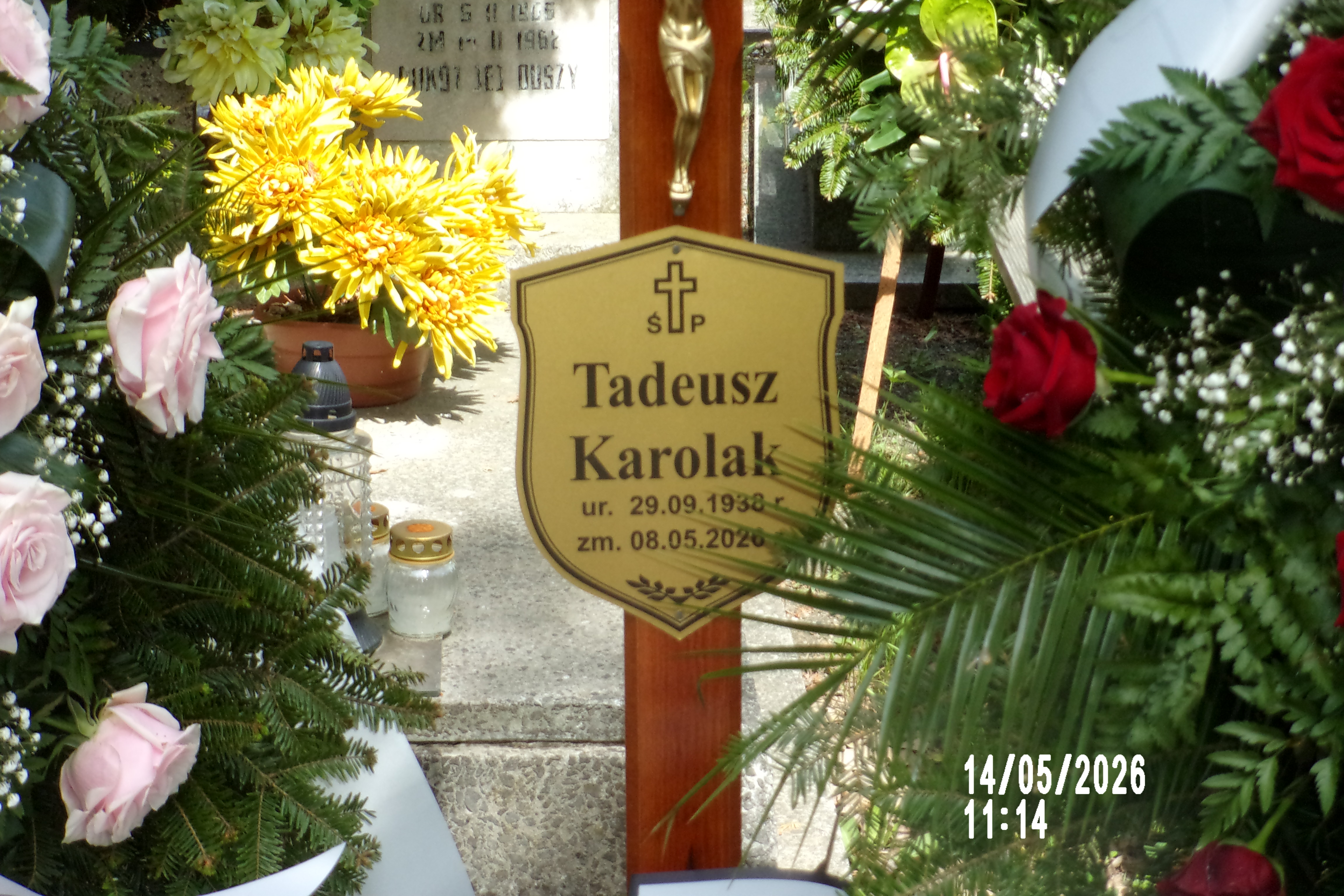 Tadeusz Karolak 1938 Legnica - Grobonet - Wyszukiwarka osób pochowanych