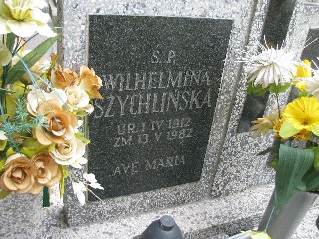 Wilhelmina Szychlińska 1912 Legnica - Grobonet - Wyszukiwarka osób pochowanych
