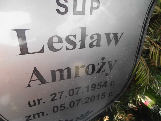 Sławomir Amroży 1980 Legnica - Grobonet - Wyszukiwarka osób pochowanych