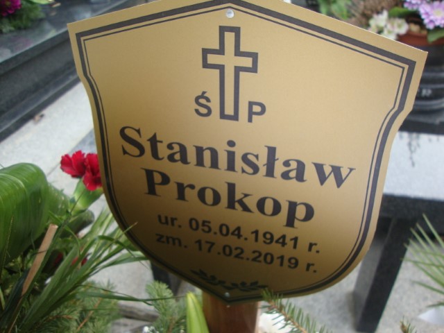 Stanisław Prokop 1941 Legnica - Grobonet - Wyszukiwarka osób pochowanych