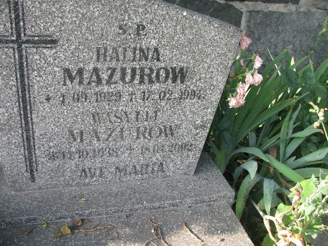 Halina Mazurow 1929 Legnica - Grobonet - Wyszukiwarka osób pochowanych