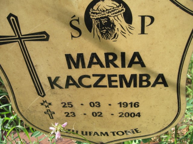 Barbara Kaczemba 1950 Legnica - Grobonet - Wyszukiwarka osób pochowanych