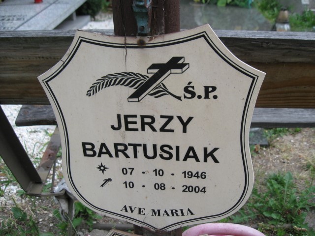 Jerzy Bartusiak 1946 Legnica - Grobonet - Wyszukiwarka osób pochowanych