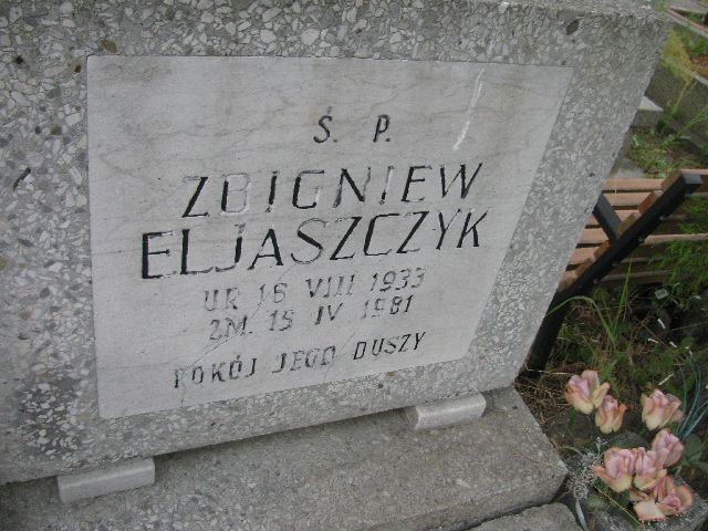 Zbigniew Eliaszczyk 1933 Legnica - Grobonet - Wyszukiwarka osób pochowanych