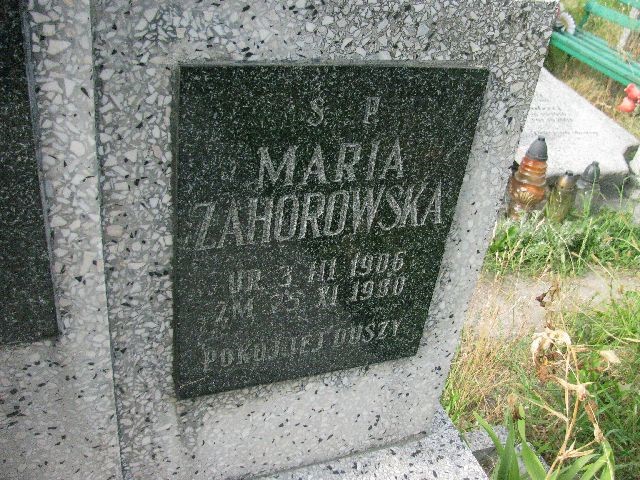 Stanisława Zagorowska 1935 Legnica - Grobonet - Wyszukiwarka osób pochowanych