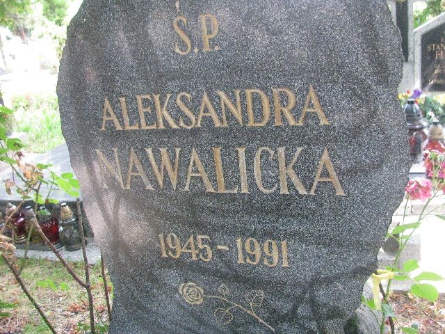 Aleksandra Nawalicka 1945 Legnica - Grobonet - Wyszukiwarka osób pochowanych