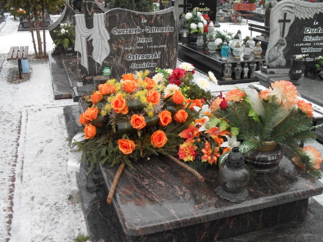Grób Stanisław Ostrowski
