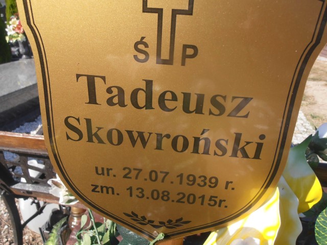 Bartosz Skowroński 2016 Legnica - Grobonet - Wyszukiwarka osób pochowanych