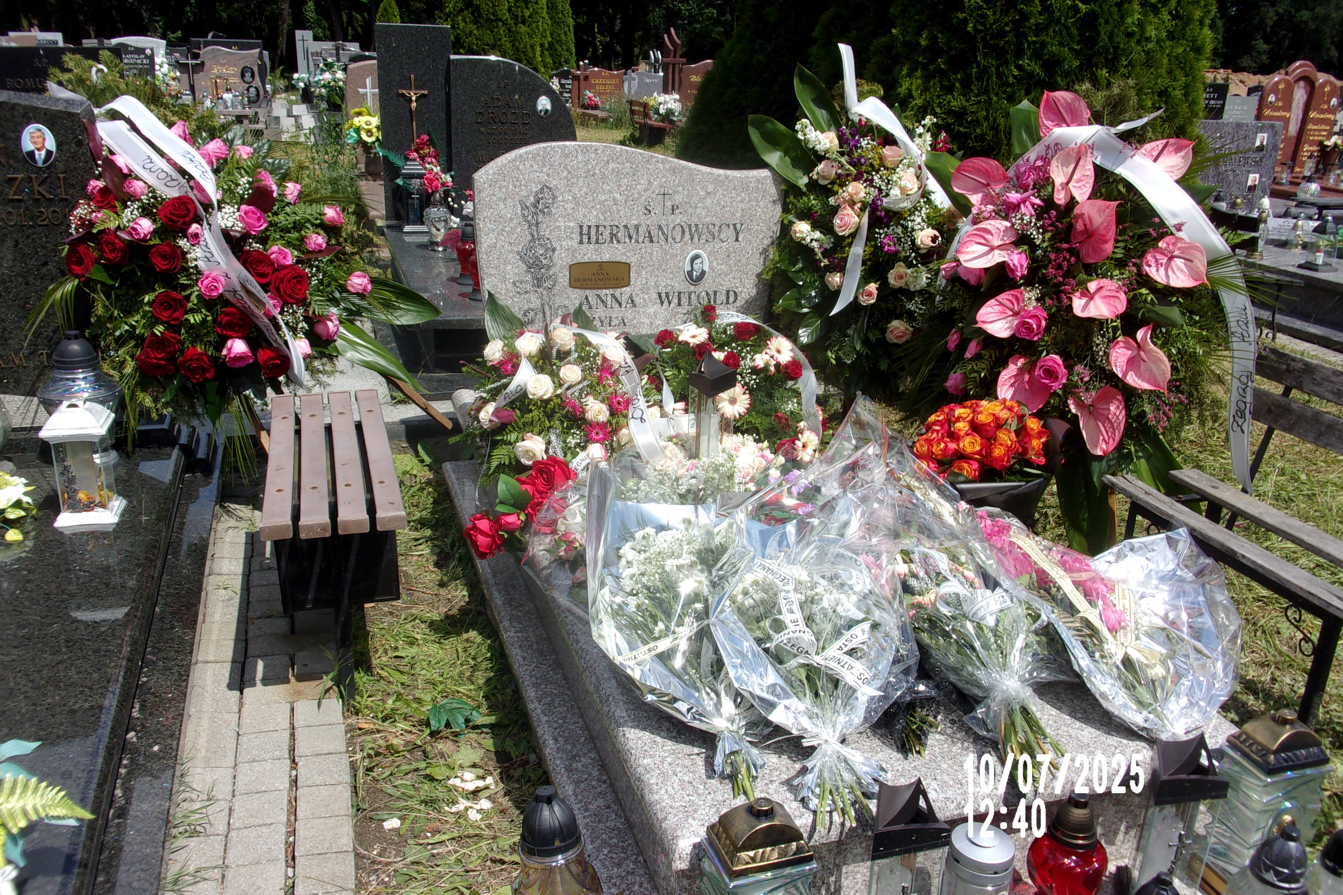 Grób Witold Hermanowski
