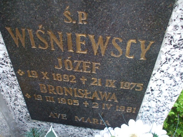 Józef Wiśniewski 1892 Legnica - Grobonet - Wyszukiwarka osób pochowanych