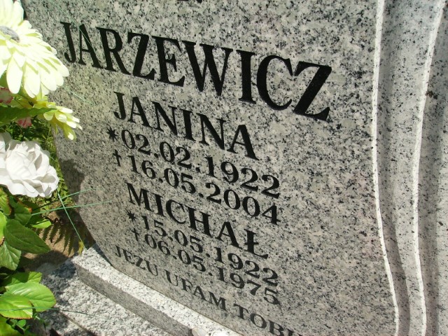 Janina Jarzewicz 1922 Legnica - Grobonet - Wyszukiwarka osób pochowanych