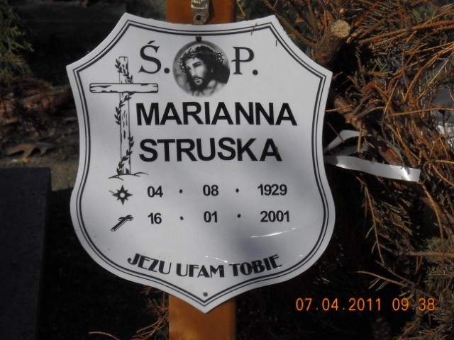 Marianna Sturska 1929 Legnica - Grobonet - Wyszukiwarka osób pochowanych