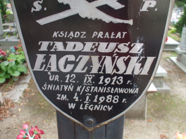 Tadeusz Łączyński 1913 Legnica - Grobonet - Wyszukiwarka osób pochowanych