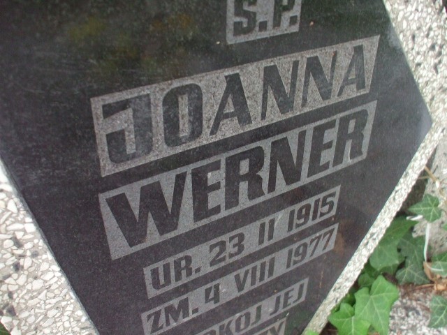 Emanuel Werner 1906 Legnica - Grobonet - Wyszukiwarka osób pochowanych