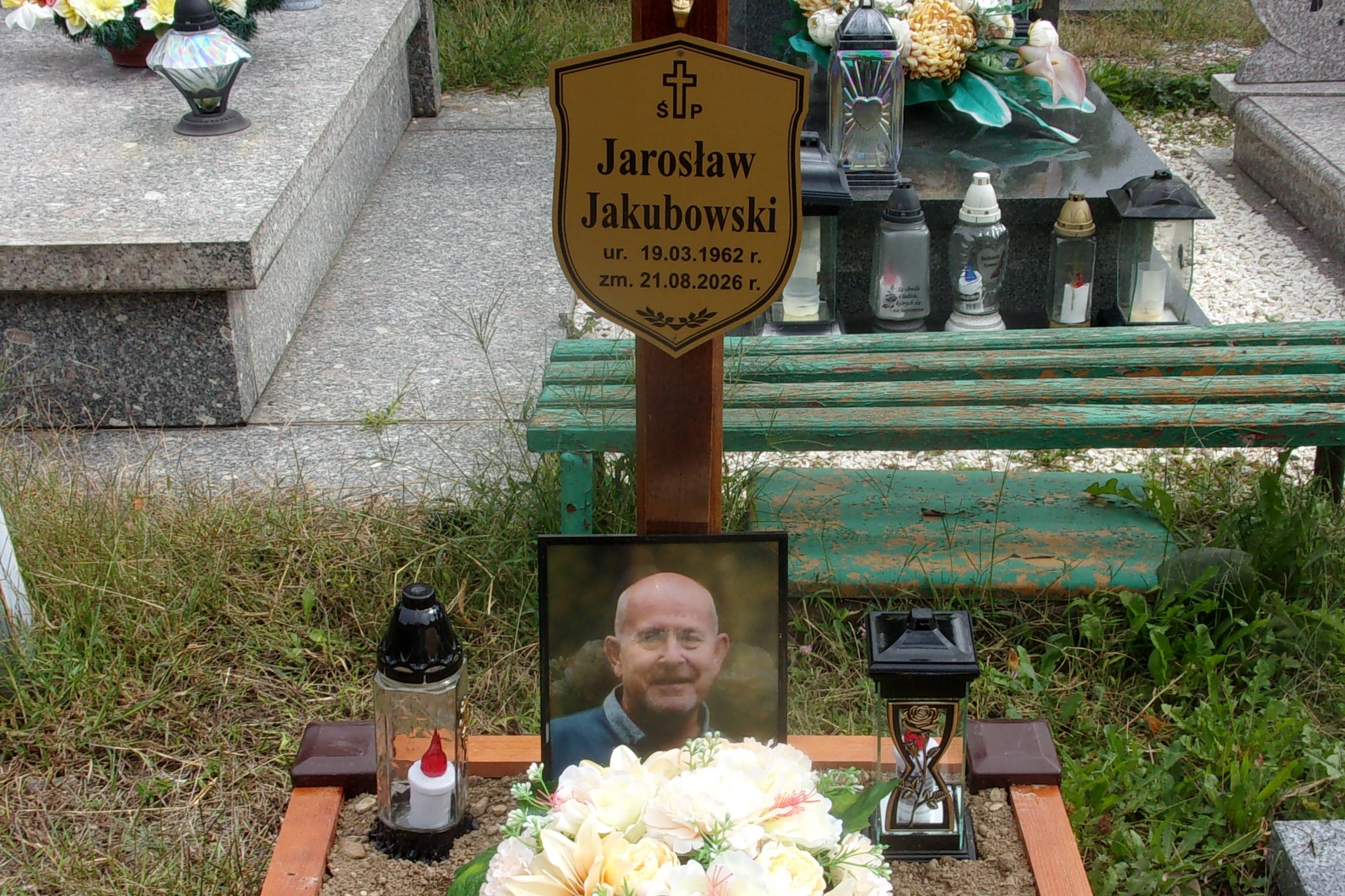 Jarosław Jakubowski 1962 Legnica - Grobonet - Wyszukiwarka osób pochowanych