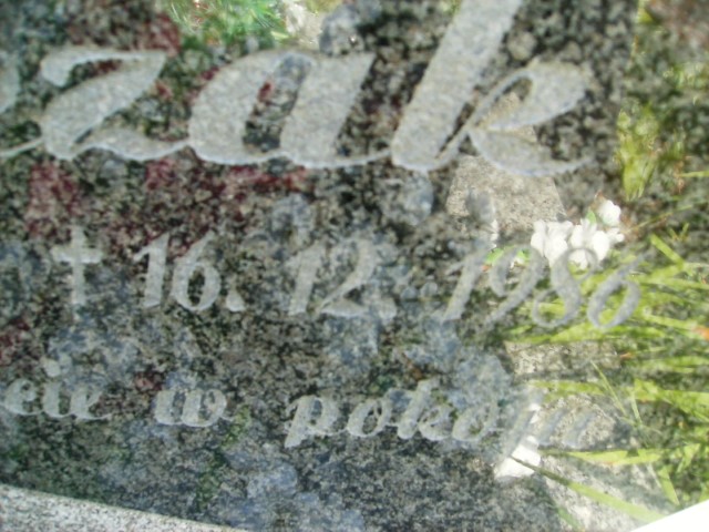 Zdjęcie grobu