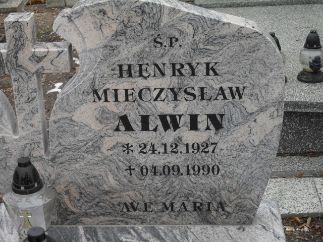 Henryk Alwin 1927 Legnica - Grobonet - Wyszukiwarka osób pochowanych
