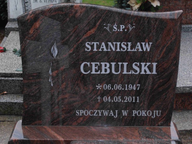 Halina Cebulska 1949 Legnica - Grobonet - Wyszukiwarka osób pochowanych