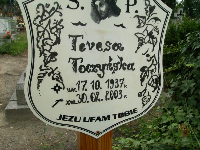 Teresa Toczyńska 1937 Legnica - Grobonet - Wyszukiwarka osób pochowanych