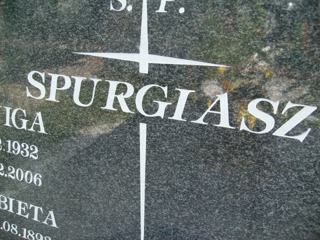 Jadwiga Spurgiasz 1932 Legnica - Grobonet - Wyszukiwarka osób pochowanych