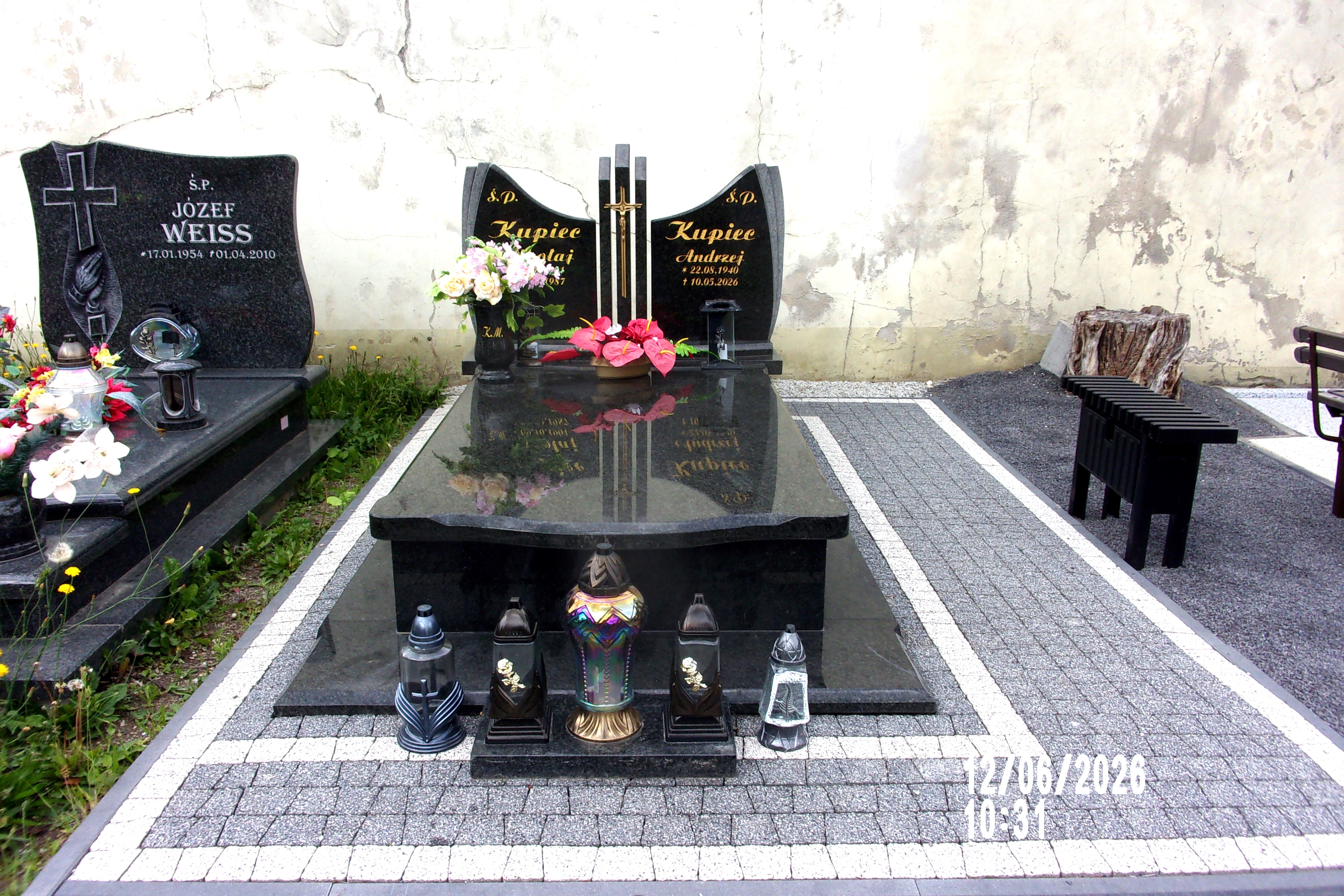 Grób Andrzej Kupiec