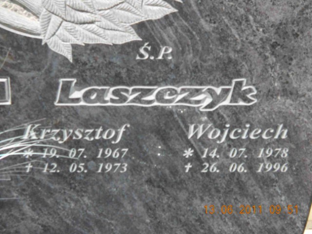 Maria Laszczyk 1944 Legnica - Grobonet - Wyszukiwarka osób pochowanych