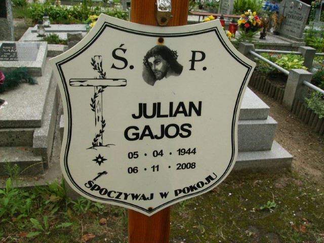 Julian Gajos 1944 Legnica - Grobonet - Wyszukiwarka osób pochowanych
