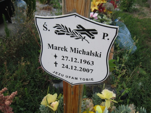 Marek Michalski 1963 Legnica - Grobonet - Wyszukiwarka osób pochowanych