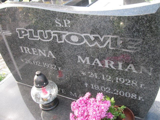 Marian Pluta 1928 Legnica - Grobonet - Wyszukiwarka osób pochowanych